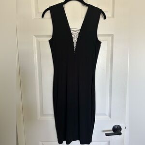 T by Alexander Wang Lace Up Dress